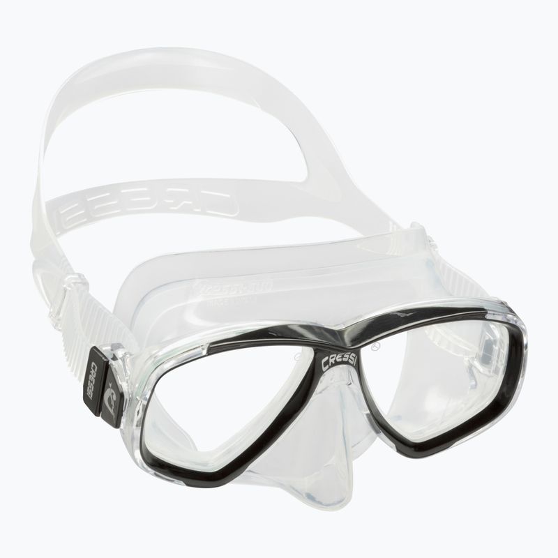 Maska do nurkowania Cressi Perla clear/black