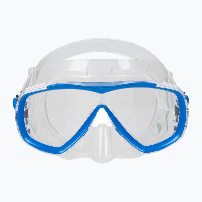 Maska do nurkowania Cressi Estrella clear/blue 2