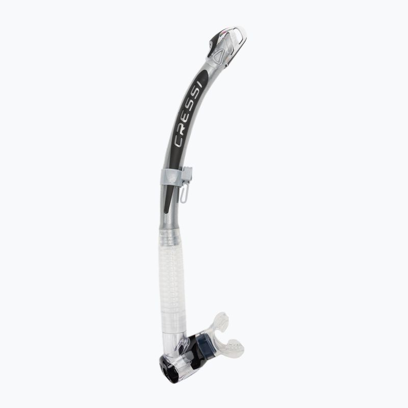 Fajka do nurkowania Cressi Corfu clear/silver/black