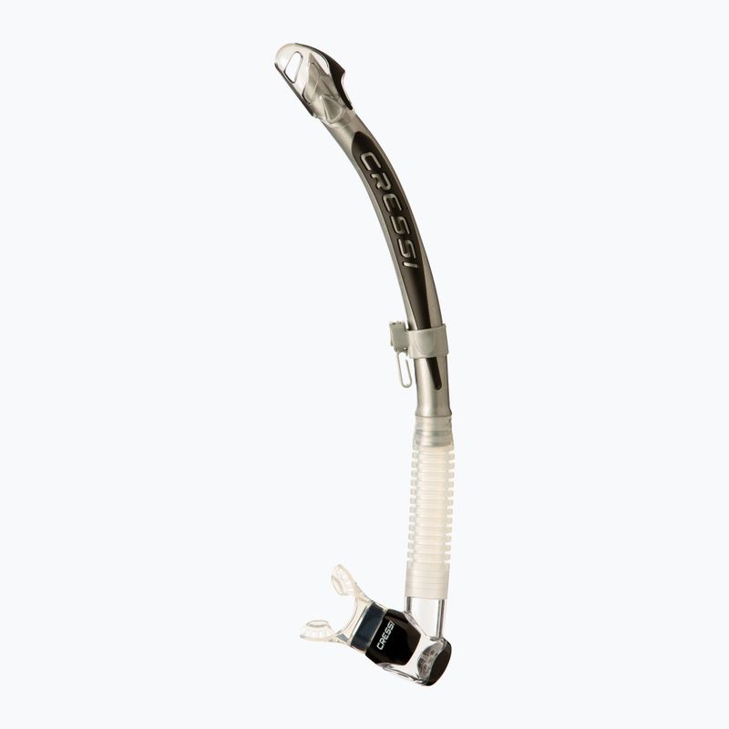 Fajka do nurkowania Cressi Corfu clear/silver/black 4