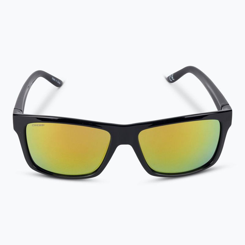 Okulary przeciwsłoneczne Cressi Bahia Floating black/orange mirrored 3