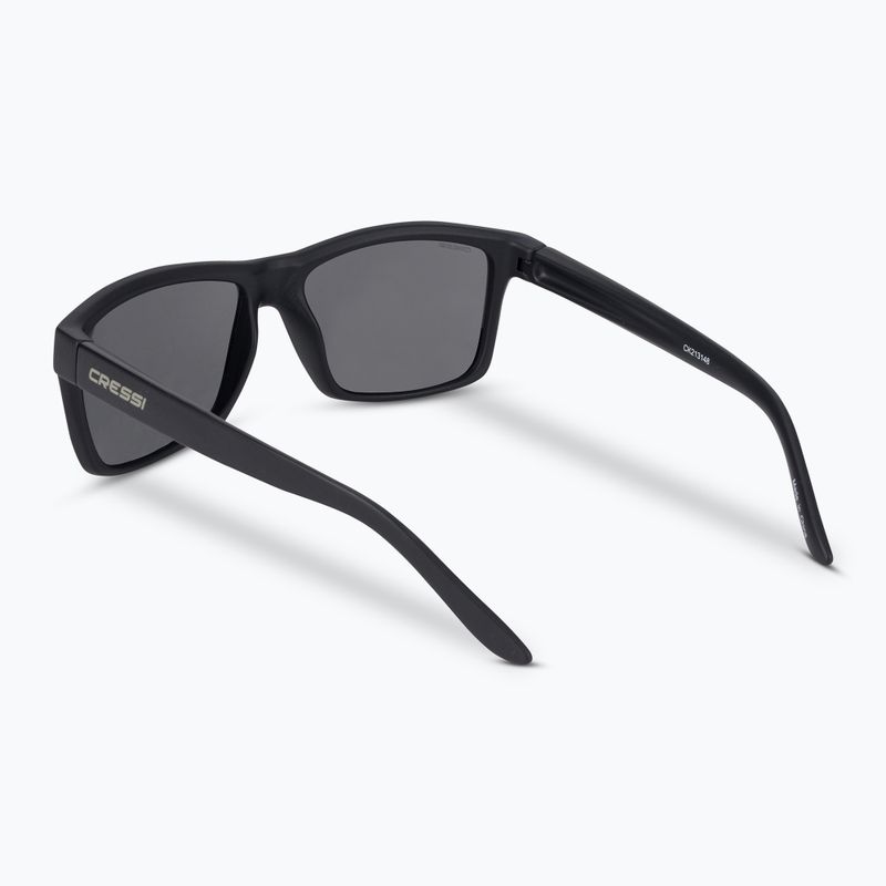 Okulary przeciwsłoneczne Cressi Bahia Floating black/silver mirrored 2