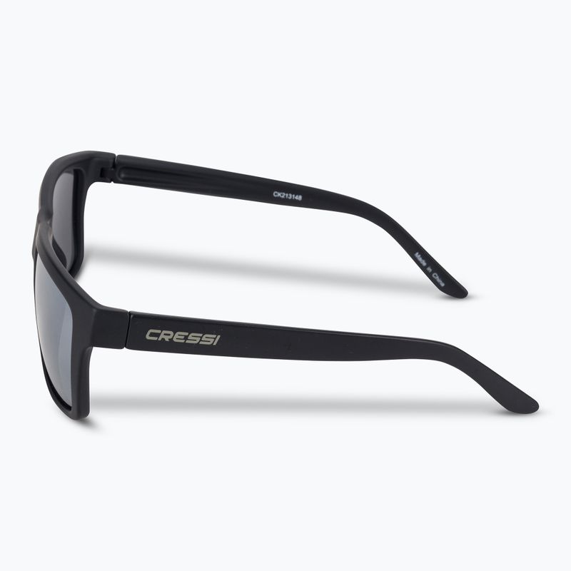 Okulary przeciwsłoneczne Cressi Bahia Floating black/silver mirrored 4