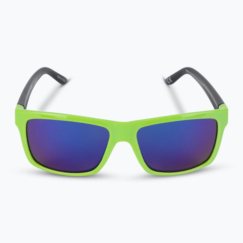Okulary przeciwsłoneczne Cressi Bahia Floating black/kiwi/blue mirrored 3