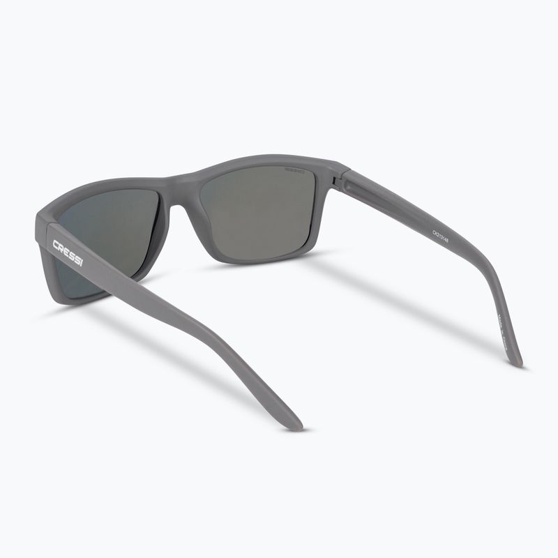 Okulary przeciwsłoneczne Cressi Bahia Floating charcoal/blue mirrored 2