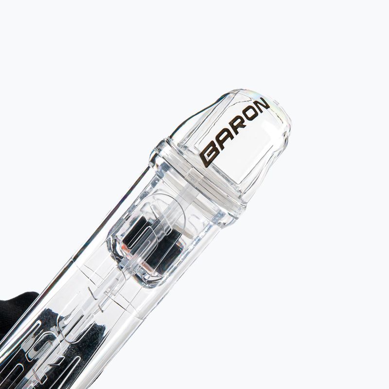 Maska pełnotwarzowa do snorkelingu dziecięca Cressi Baron Full Face clear/orange 4