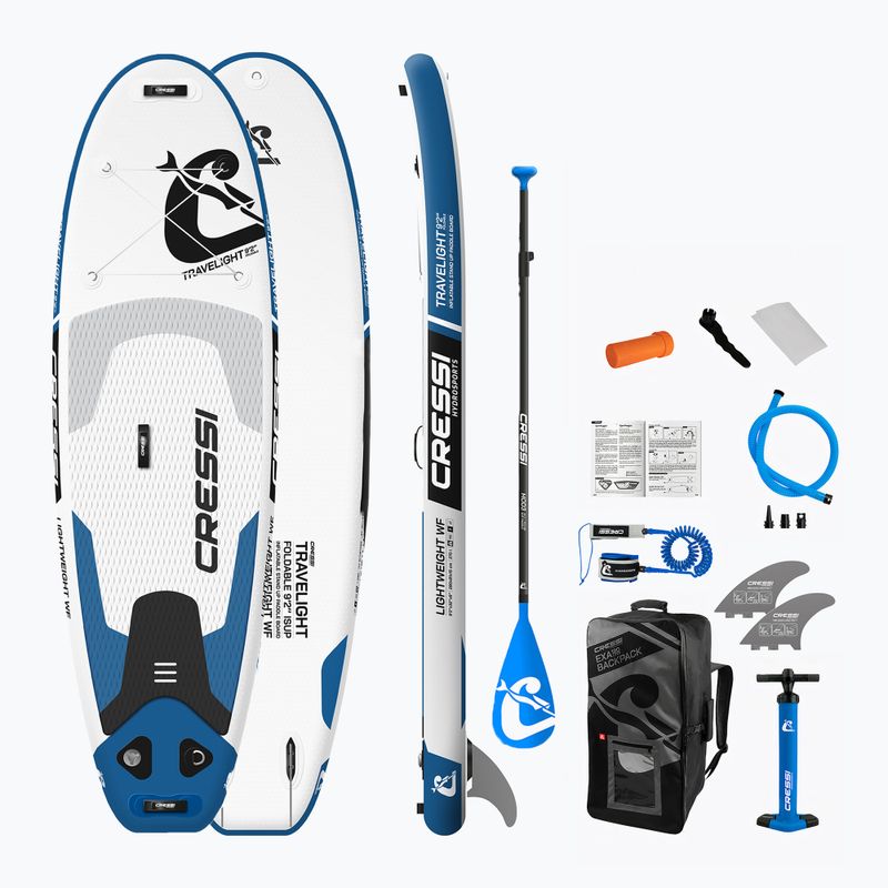 Deska SUP Cressi Travelight Foldable iSUP 9'2'' white/blue