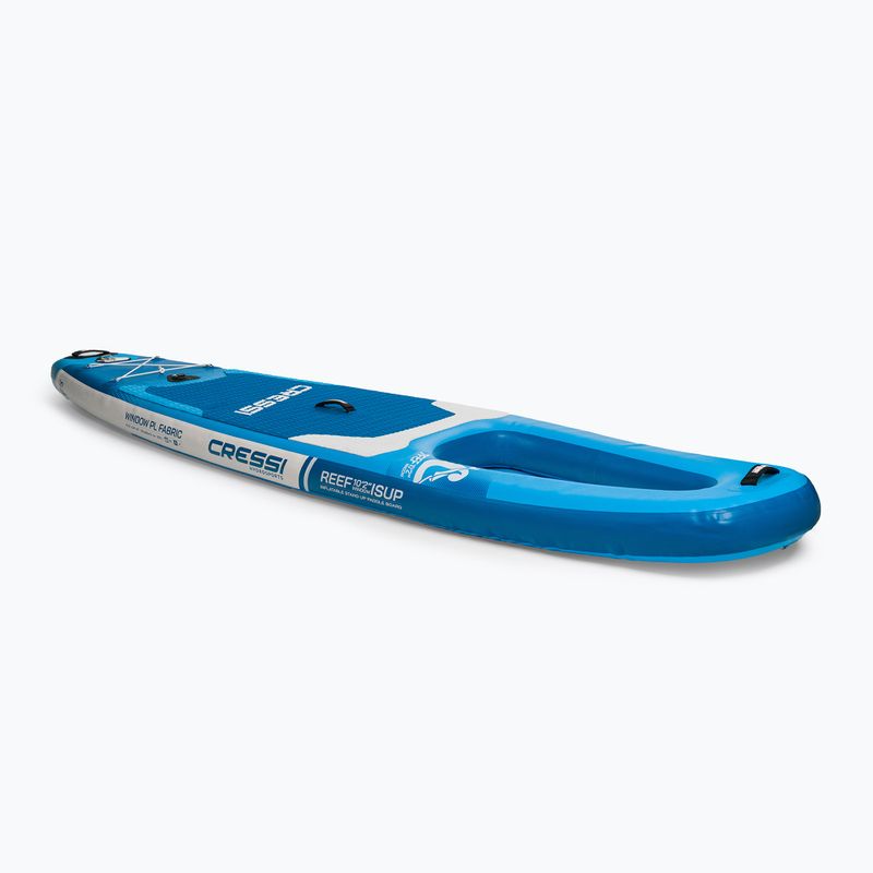 Zestaw deska SUP pompowana Cressi Reef Window WiSUP 10'2'' blue 2