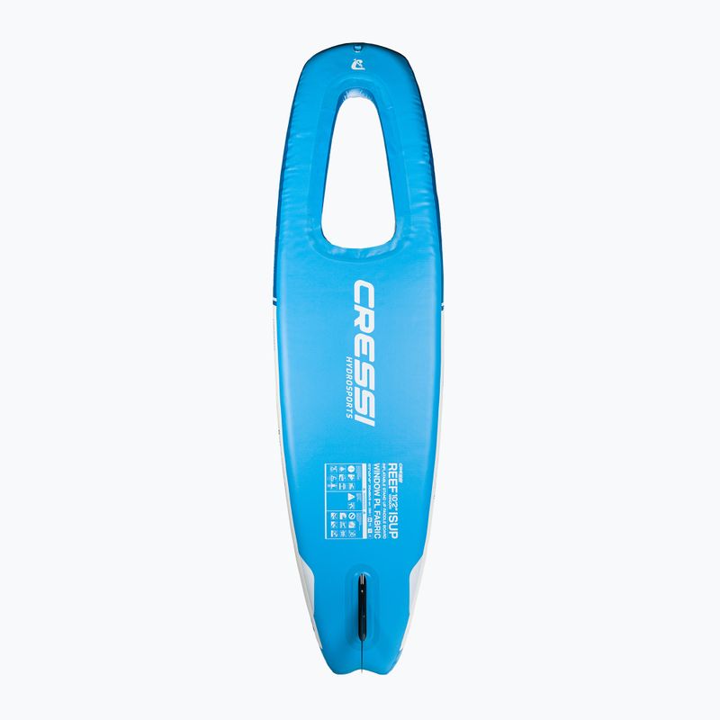 Zestaw deska SUP pompowana Cressi Reef Window WiSUP 10'2'' blue 4