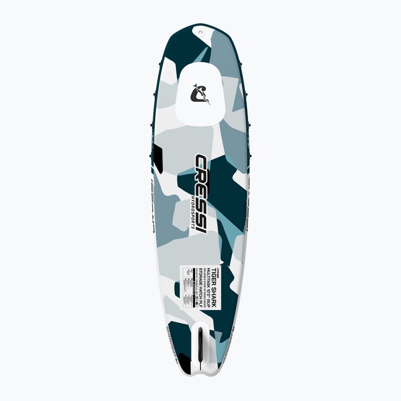 Deska SUP Cressi Tiger Shark Multitask iSUP 10'2'' aquamarine camo 3