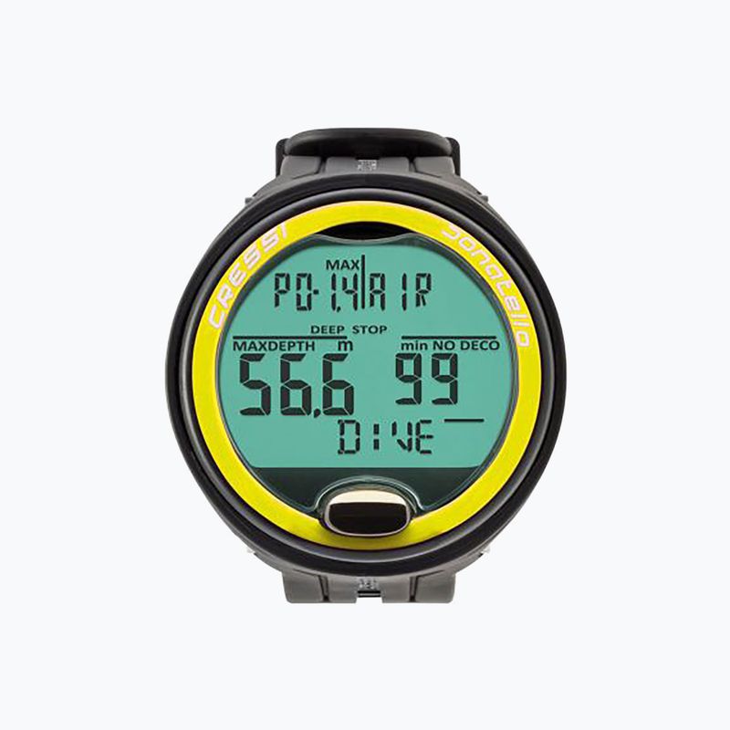 Komputer nurkowy Cressi Donatello Diving black/yellow