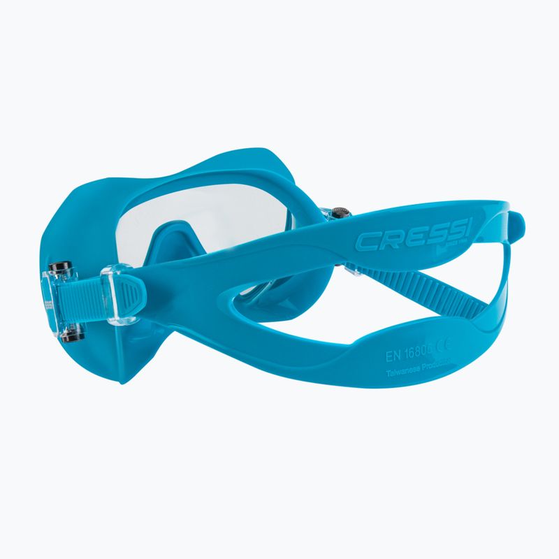 Maska do nurkowania Cressi ZS1 turquoise/turquoise 4