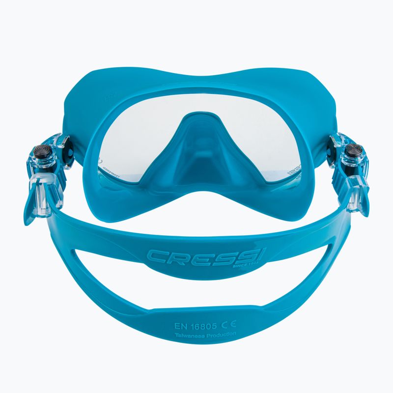 Maska do nurkowania Cressi ZS1 turquoise/turquoise 5