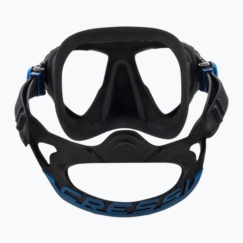 Maska do nurkowania Cressi Quantum black/blue 5