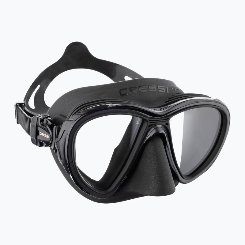 Maska do nurkowania Cressi Quantum black/black