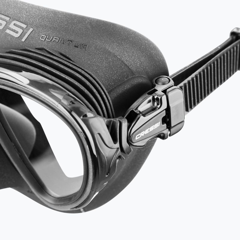 Maska do nurkowania Cressi Quantum black/black 4