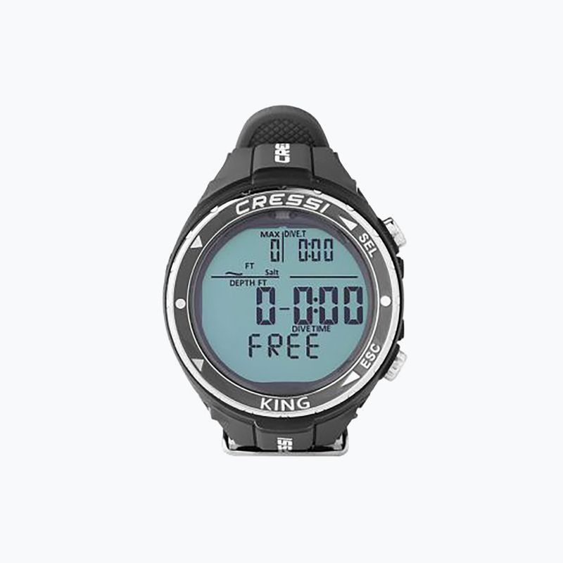 Komputer nurkowy Cressi King black