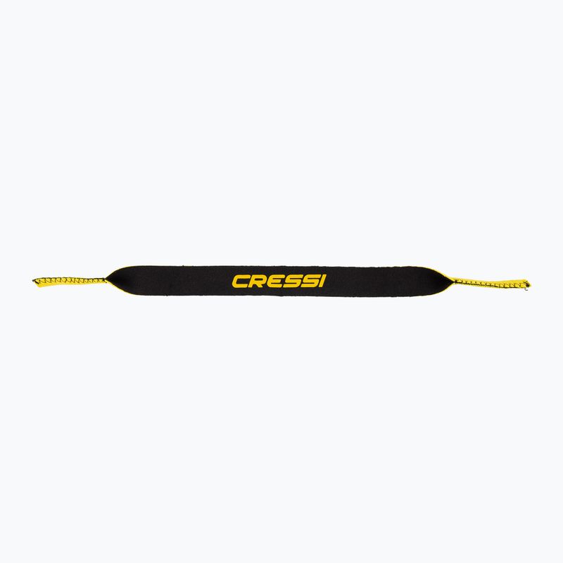 Pasek do okularów Cressi Neo Retainer yellow/black 2