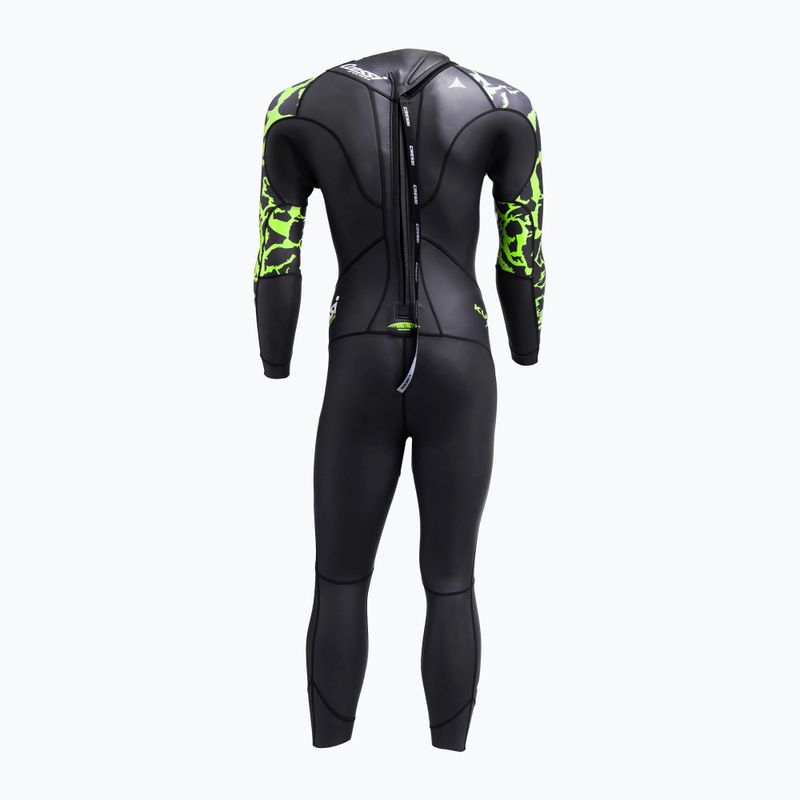 Pianka do pływania męska Cressi Kuwae 2 mm black/green 2