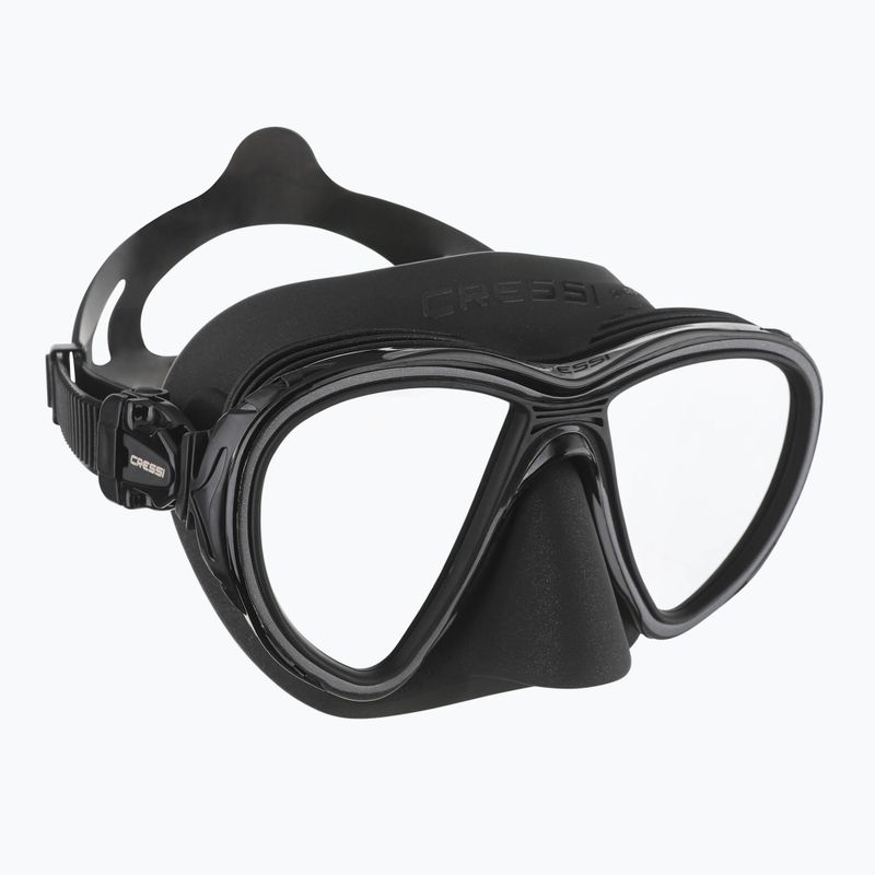 Maska do nurkowania Cressi Quantum HD black/silver lenses