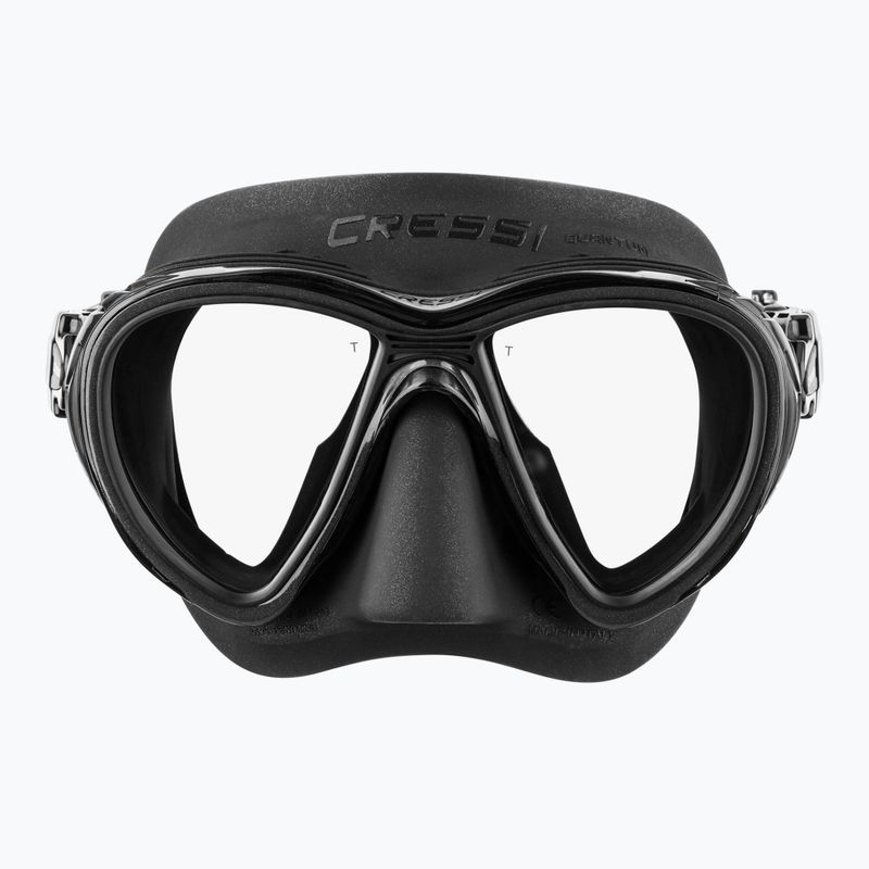 Maska do nurkowania Cressi Quantum HD black/silver lenses 2