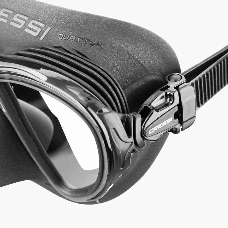 Maska do nurkowania Cressi Quantum HD black/silver lenses 4