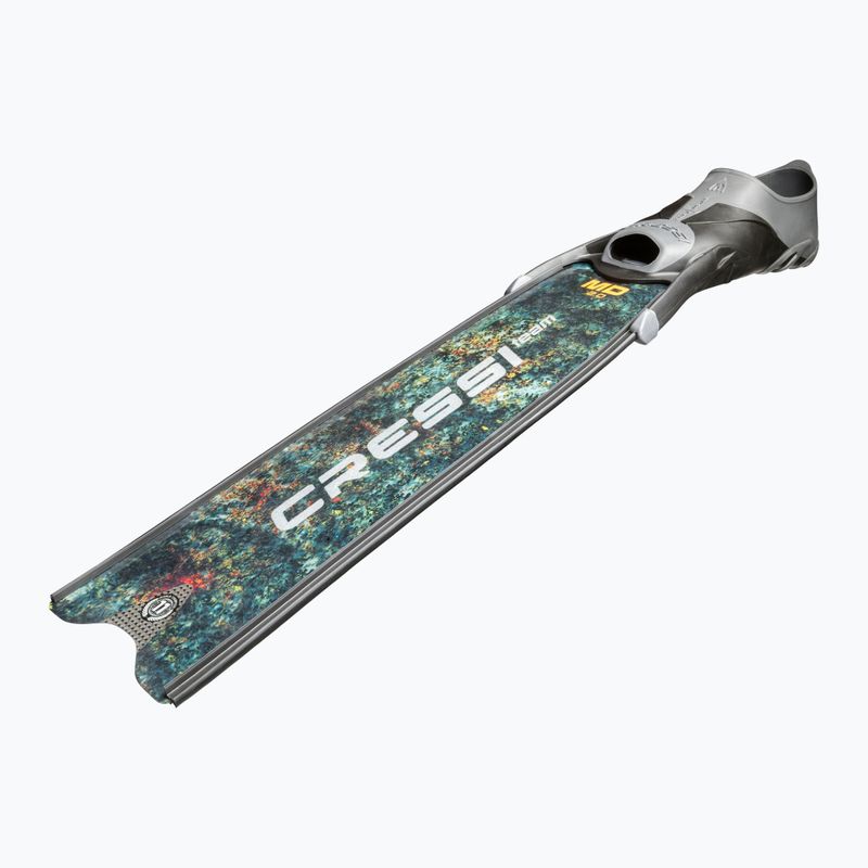 Płetwy do nurkowania Cressi Gara Turbo Carbon green camo 5