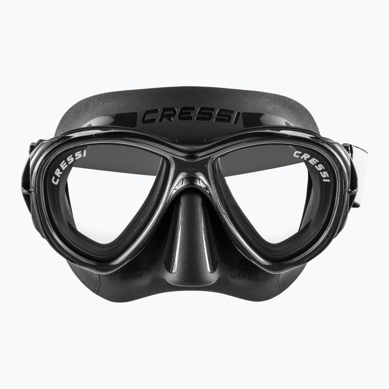 Maska do nurkowania Cressi Samoa black/black 2