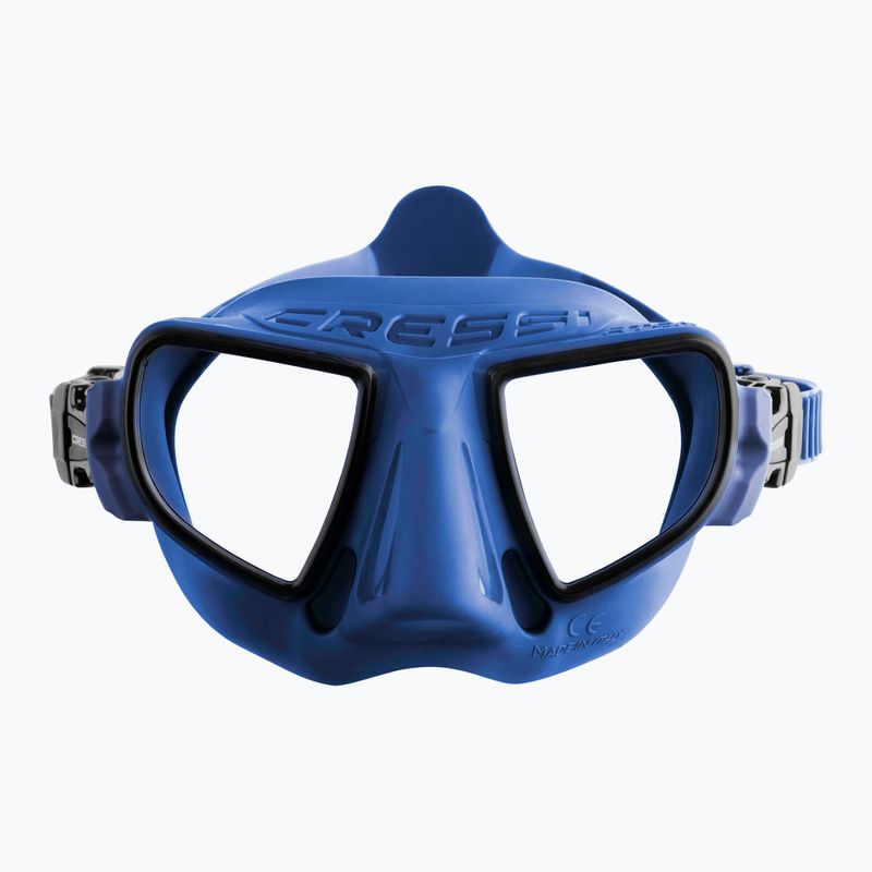Maska do nurkowania Cressi Atom blue metal/black 2