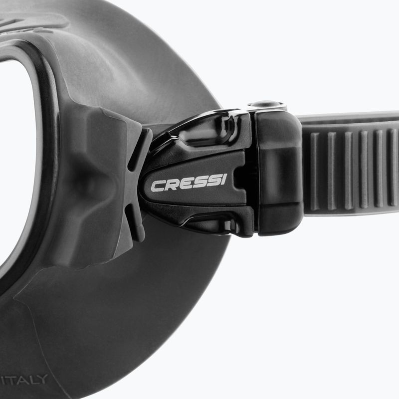 Maska do nurkowania Cressi Atom black/black 4