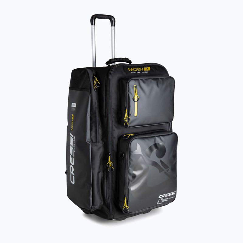 Torba podróżna Cressi Moby 7 115 l black/yellow
