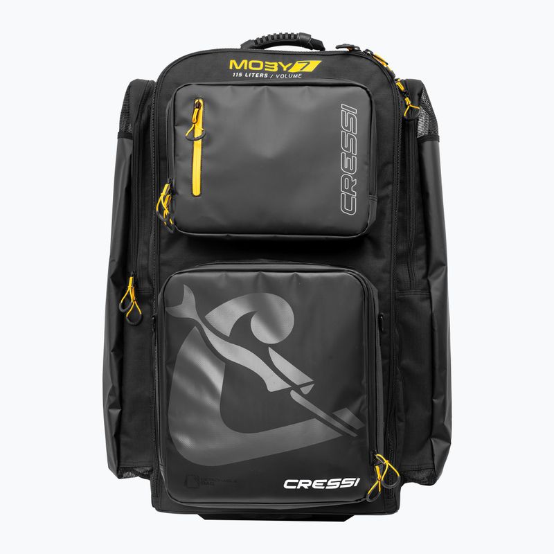 Torba podróżna Cressi Moby 7 115 l black/yellow 2
