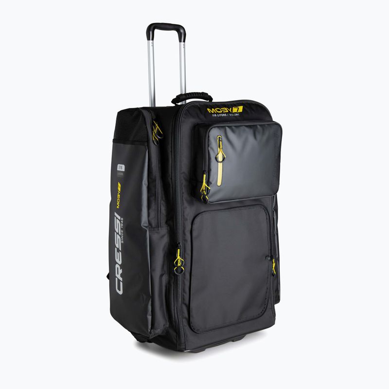 Torba podróżna Cressi Moby 7 115 l black/yellow 3