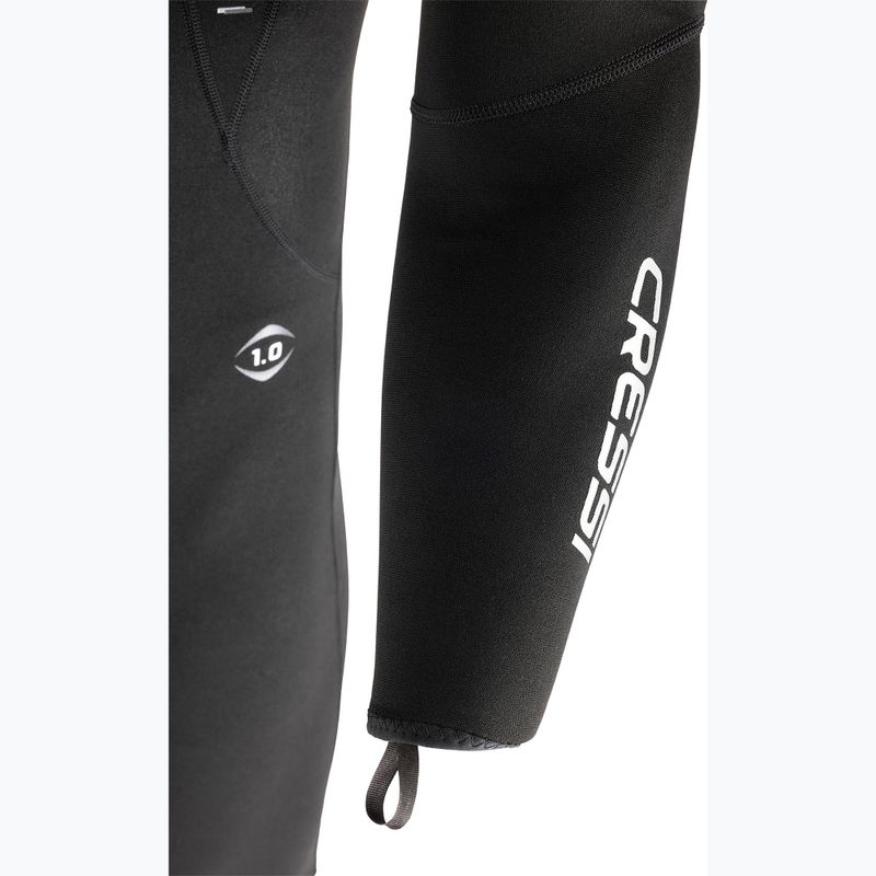 Pianka do pływania męska Cressi Fast Monopiece 1 mm black/grey 10