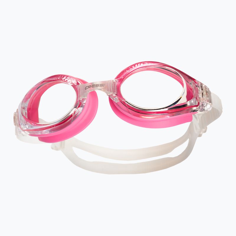 Okulary do pływania Cressi Nuoto 3.0 pink/clear 2