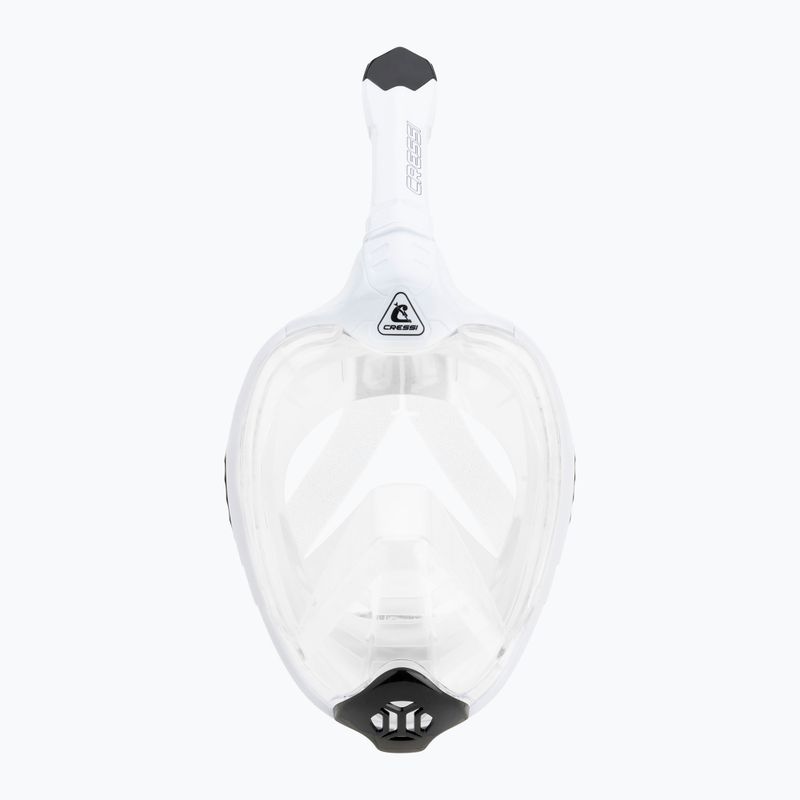 Maska pełnotwarzowa do snorkelingu Cressi Bali Full Face white/black 2