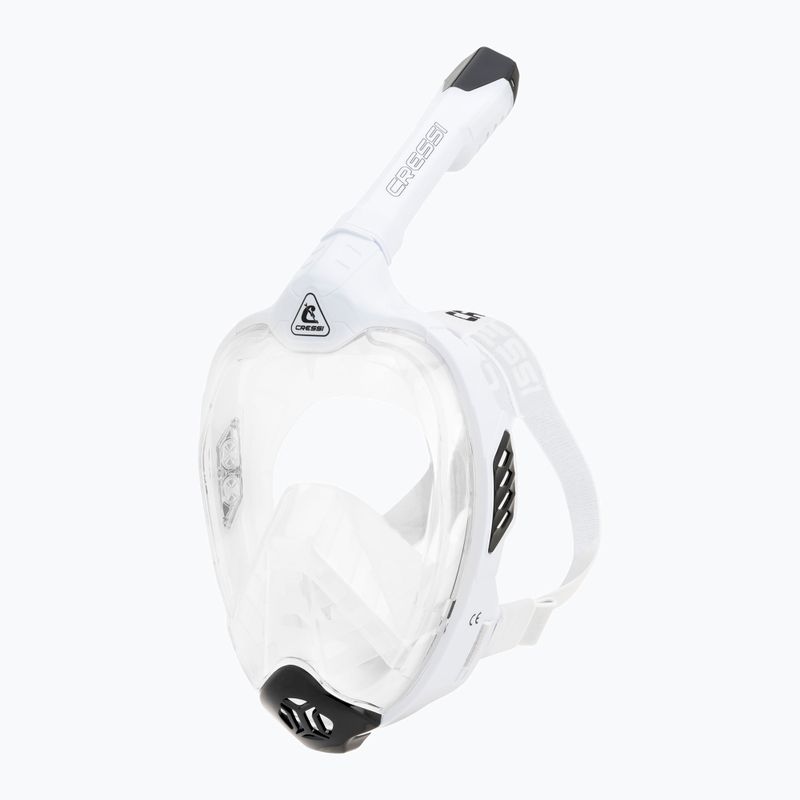 Maska pełnotwarzowa do snorkelingu Cressi Bali Full Face white/black 3