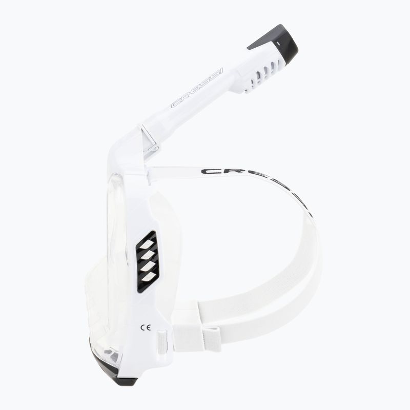 Maska pełnotwarzowa do snorkelingu Cressi Bali Full Face white/black 4