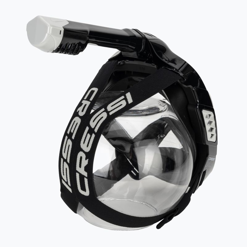 Maska pełnotwarzowa do snorkelingu Cressi Bali Full Face black/grey 4