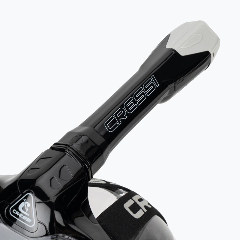 Maska pełnotwarzowa do snorkelingu Cressi Bali Full Face black/grey 5