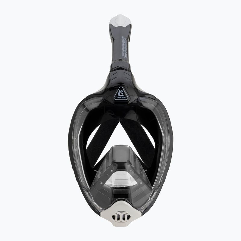 Maska pełnotwarzowa do snorkelingu Cressi Bali Full Face black/grey 2