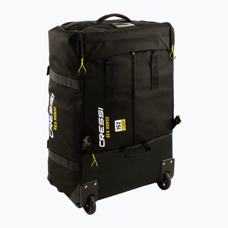 Torba podróżna Cressi Sea Horse 152 l black/yellow 2