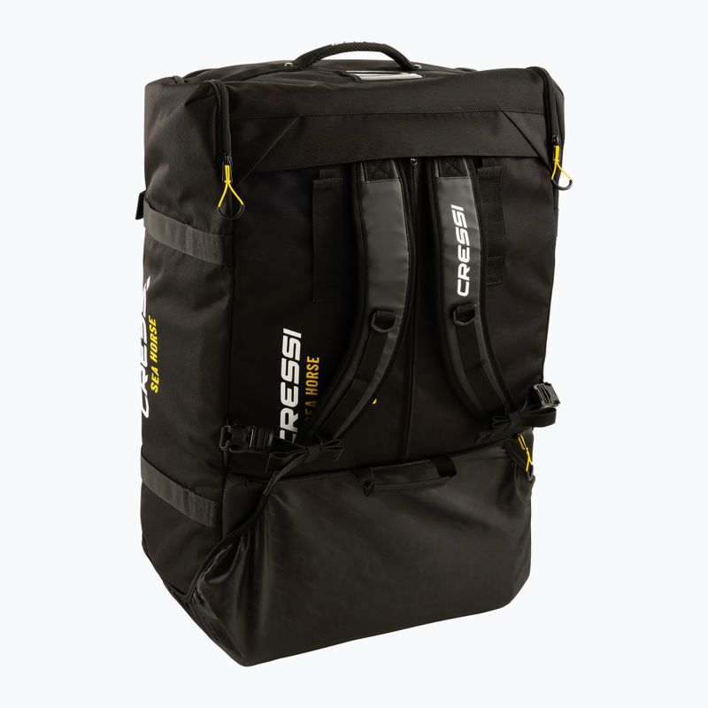 Torba podróżna Cressi Sea Horse 152 l black/yellow 3