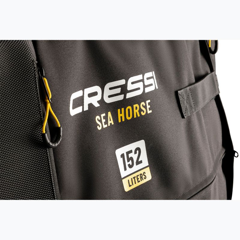 Torba podróżna Cressi Sea Horse 152 l black/yellow 8