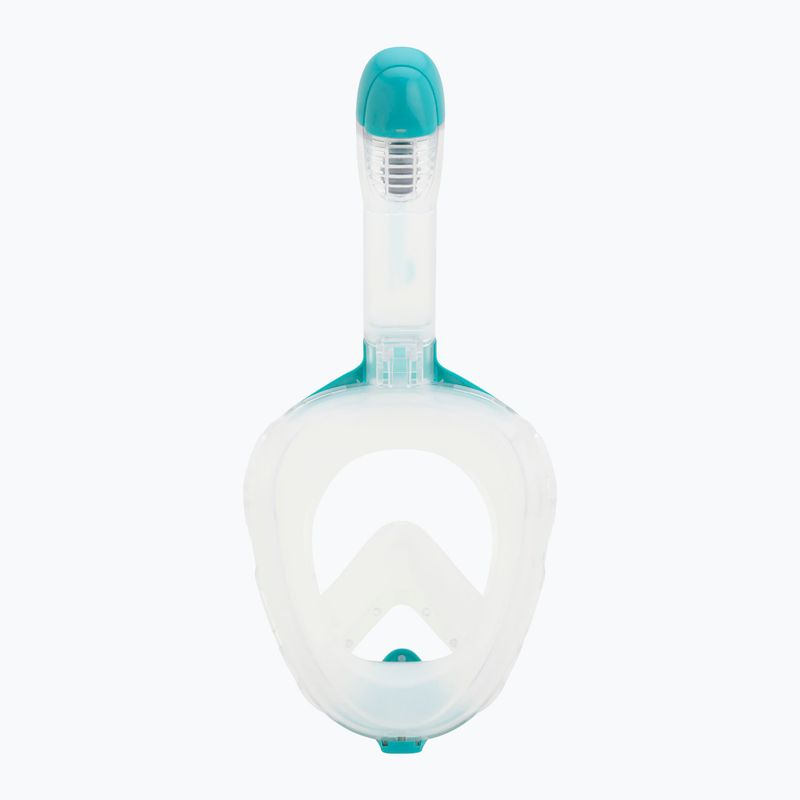 Maska pełnotwarzowa do snorkelingu Cressi Java Full Face clear/aquamarine 4