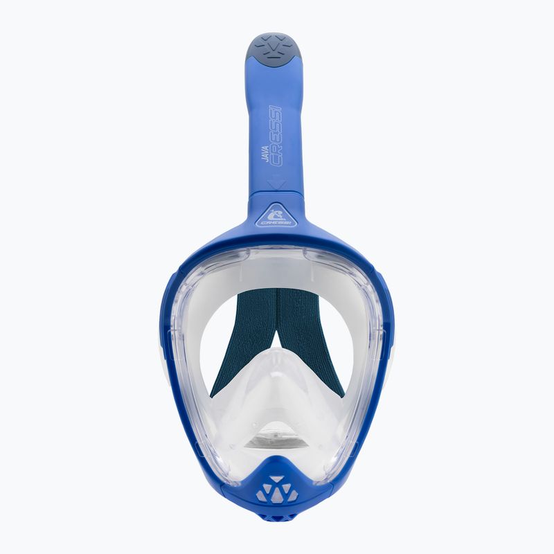 Maska pełnotwarzowa do snorkelingu Cressi Java Full Face blue/blue navy 3
