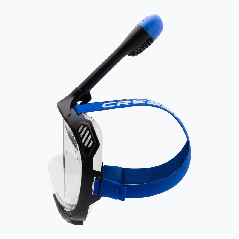 Maska pełnotwarzowa do snorkelingu Cressi Java Full Face black/blue 6