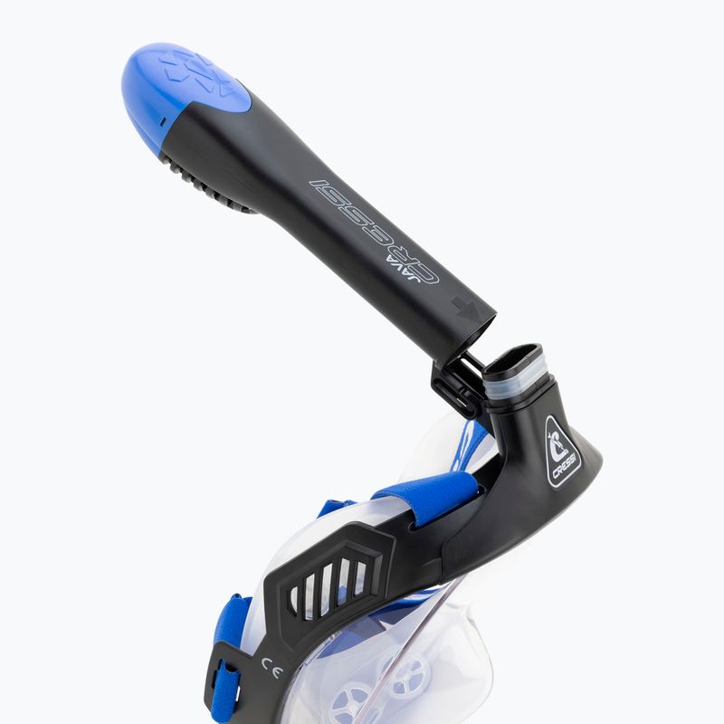Maska pełnotwarzowa do snorkelingu Cressi Java Full Face black/blue 7