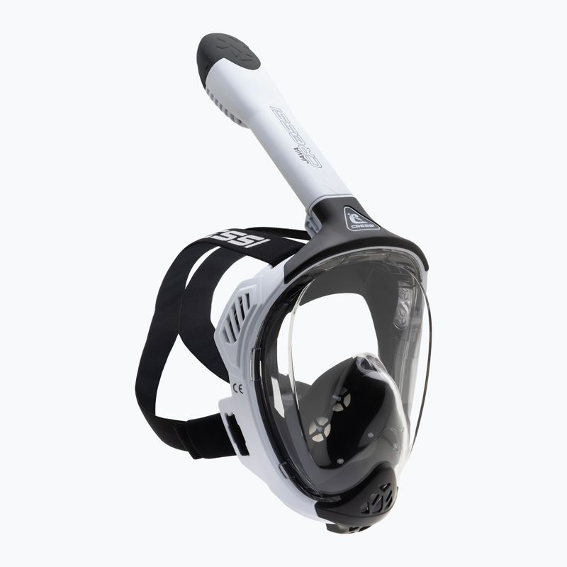 Maska pełnotwarzowa do snorkelingu Cressi Java Full Face white/black