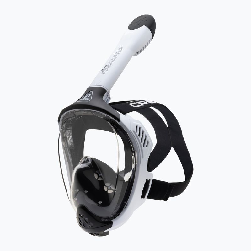 Maska pełnotwarzowa do snorkelingu Cressi Java Full Face white/black 2
